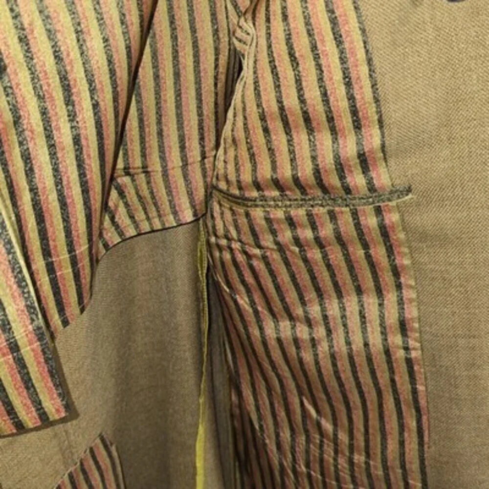 Vintage 1970s Cricketeer Linen Sport Coat Union Made Blazer Men’s 42R